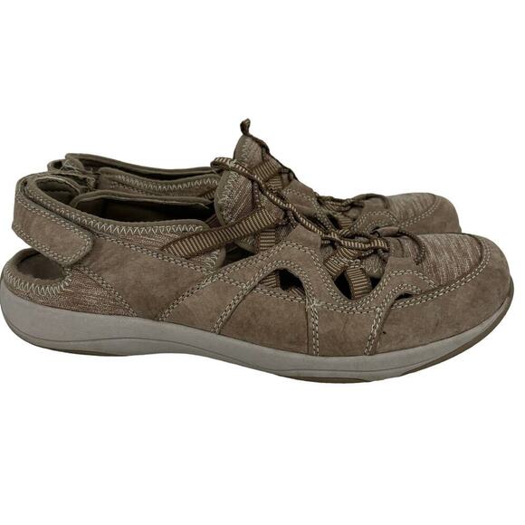 Earth Origins Skye Sid Fisherman Sneaker Sandal Closed Toe Sedona Brown Size 11 - Picture 1 of 10